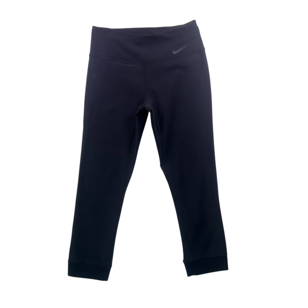 Nike Dri-Fit Black Cropped Leggings – Size S – Excellent Condition